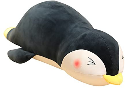 LICHENGTAI Pinguin Kuscheltier, 30CM Cartoon Pinguin Stofftier Plüsch Kissen Puppen Stoffpuppe Weich Plüschtier Umarmungskissen Dekokissen Tier Kissen Geschenk Für Kinder Erwachsene