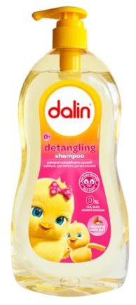 Dalin Shampoo Districante per Bambini, Formula Naturale al 98%, Senza Parabeni, pH Bilanciato, 700ml