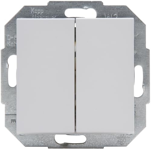 Kopp Athenis seriekopplare, IP20, grå, matt yta, 587534084