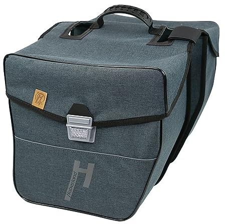 Haberland Emotion Doppelpacktasche, Schwarz, 31x31x16 cm