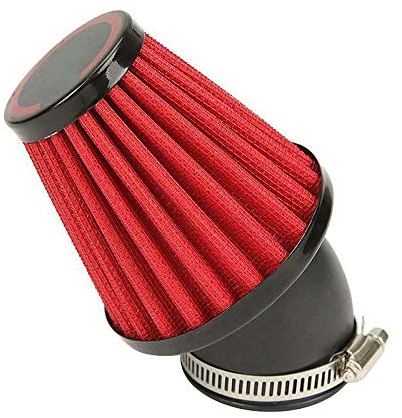 OQUGRHR Nettoyeur de filtre à air de moto 35 mm à 45 degrés pour moto tout-terrain 150 cc-250 cc