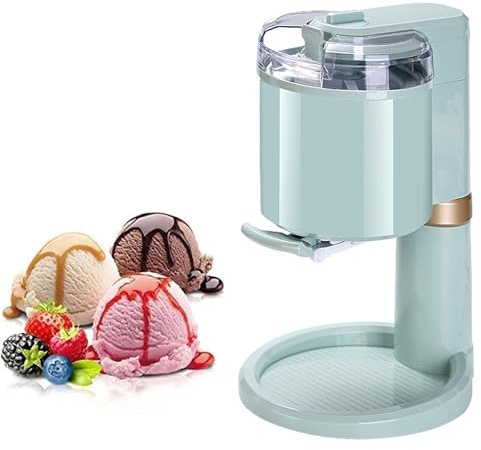 MáQuina De Cucurucho De Helado hacer conos de helado completamente automática, compacta, de 1 l, para delicias caseras y estilo cafetería, con sabores de frutas fáciles de preparar.