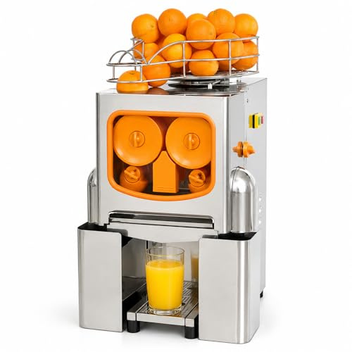 Exprimidor de Naranjas Automático Profesional Máquina de Zumo