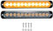 PICAA 2 Stück Bernsteinfarbene Warnleuchte, Stroboskop, Notfalllampe, 12 LEDs, Blinklicht, für LKW, Motorrad, Auto, 12 V-24 V