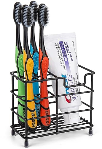 Toothbrush Holder for Bathrooms,Black