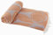 Stefano Ferrante Muschel Hamamtuch Saunatuch Pestemal Fouta Strandtuch Badetuch Handtuch Baumwolle Backpacker 100x180 cm (Orange)