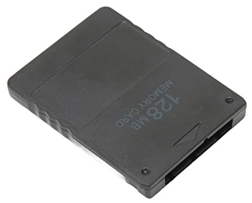 Memory Card for PS 2,8M-256M Memory Card High Speed,Hard Disk Game Memory Card,Memory Card Game Data Saver for Playstation 2 for PS2 Console Games Accessories (128MB)
