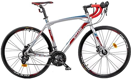 Wizard 28 Zoll Alu Rennrad Spark 2.3 Race 21 Gang Scheibenbremse DISC (56 cm)