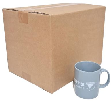W.E. Roberts Large Postal Strong Double Wall Cardboard Brown Shipping Boxes - Durable Storage and Packing Boxes for Moving Shipping and Organizing (Pack of 15 Boxes) (30.5cm x 22.9cm x 22.9cm)