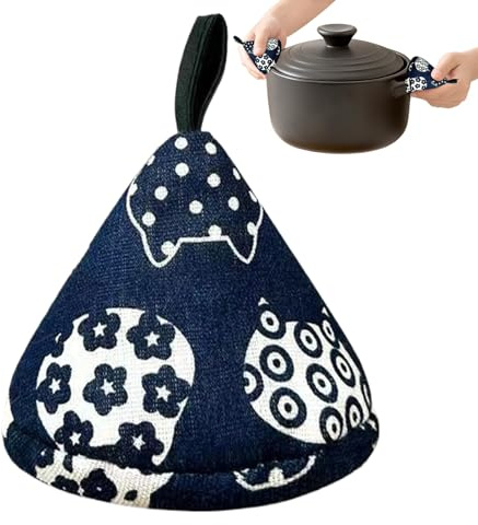 Presine Antiscottatura Triangolari Resistente Al Calore,Guanti da Forno Triangolari per Cucina - Design Gatti Antiscivolo Per Casa Appartamento Grill Barbecue All'aperto