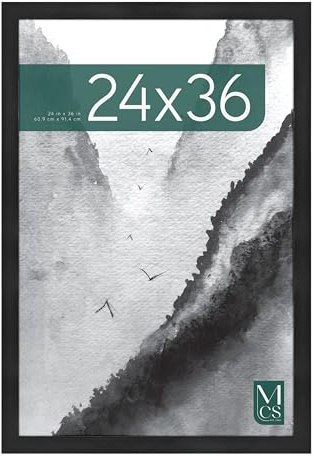 MCS Museum Cadre pour Affiche Onyx 61 x 91,5 cm