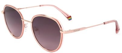 Polaroid Pld 6114/S, Occhiali da Sole Unisex - Adulto, Rosa (EYR/JR GOLD PINK), 51