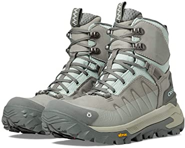 Oboz Women's Bangtail Mid Insulated B-DRY, Winter Quartz, 8