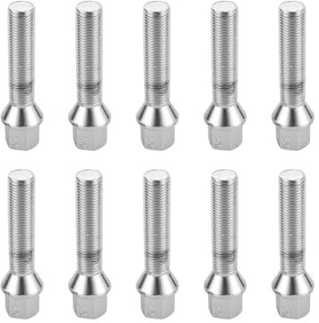 JNNJ Radschrauben M14x1.5 Kegelbund in OE Qualität für Alufelgen und Reifenwechsel - Ersatzbolzensatz für Autozubehör