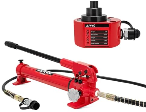 I martinetti di sollevamento del cilindro idraulico funzionano con corsa 47mm, uscita 30T con pompa manuale idraulica CP-700