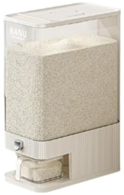 Flingdispenser Flingbehållare Rishink Risdispenser Stor Spannmålsbehållare Förvaringsbehållare För Husdjursmat För Kökskornbönor Livsmedelsdispenser Matbehållare(10kg)