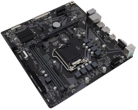 Computer Motherboard M ATX Type 2xDDR4 DIMM Slot 2xM.2 Interface 4xSerial ATA III Interface LGA 1200 Socket Motherboard