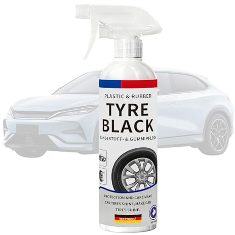 Yplkm Spray Brillant Jantes - Produit De Polissage Pneus Automobiles - Agent De Polissage pour Jantes Auto,pour Camions Berlines Camping-Cars VUS Passionnés D'Auto Gestionnaires De Parc Entretien