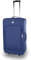 SIGN Stoffkoffer Trolley Reisekoffer Inline Rollen (Handgepäck-Mittel-Groß-Sehr Groß) (Blau, Mittlerer Koffer (61cm))