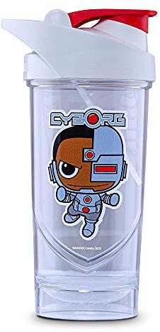 Shieldmixer Hero Pro Classic Shaker for Whey Protein Shakes and Pre Workout, BPA Free, 700 ml, Harley Quinn BOP