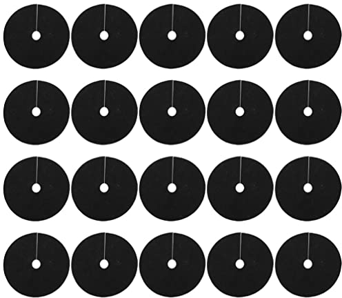 Lot de 20 disques de paillage pour arbre, tapis de protection contre les mauvaises herbes, non-tissé pour jardin, jardinage, protection des racines