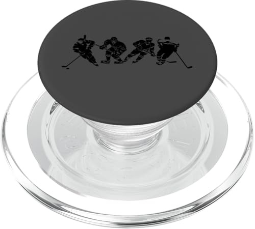 Ice Hockey Players Art | Winter Game Fans Tournament Gift PopSockets PopGrip: Swappable Grip for Phones & Tablets PopSockets PopGrip for MagSafe