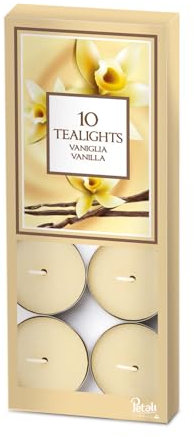 Price's Candles Aladino Vanilla 10 Scented Tea Lights