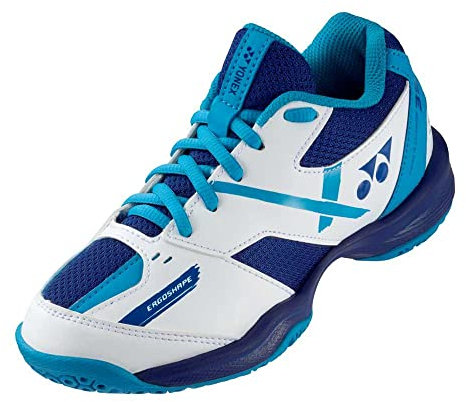 YONEX Power Cushion 39 Badminton Shoes (White/Blue) (us_Footwear_Size_System, Adult, Men, Numeric, Medium, Numeric_12)