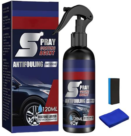Car Paint Coating Agent, 2025 New Multi-Functional Coating Renewal Agent, Fast Repair Scratches Repairing Polish Spray, Performance Car Polish for Detailing & Maximum Gloss Finish (1)