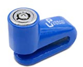 Urban Prime Brake Lock, Lucchetto Freno A Disco Per Bici Monopattino Elettrico Unisex Adulto, Azzurro, Taglia unica