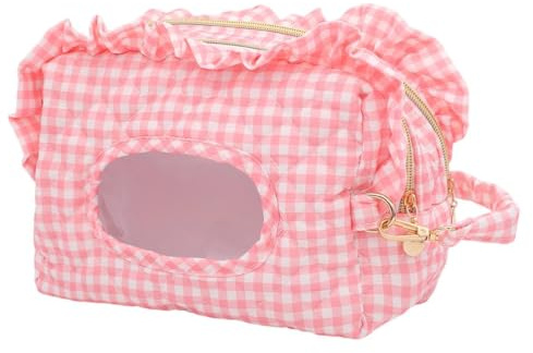 Porta Toallitas De Viaje Dispensador Portátil de Tela Acolchada Floral