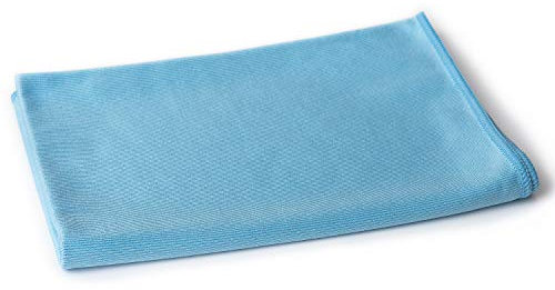 Sonty 5 Stück Premium Microfasertuch, für die professionelle Autoreinigung, 50 x 70 cm blau, Mikrofasertuch als Autoleder (5)