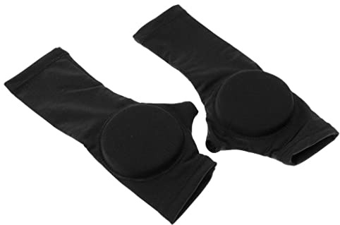 Protector de mano unisex para patinaje artístico para niños y adultos, equipo deportivo de hielo, talla M, color negro