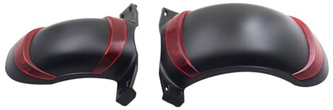 SageFurned Garde-boue de scooter électrique 25,4 cm pour Zero 10 X, avant et arrière au choix, protection anti-éclaboussures en plastique polypropylène robuste, noir