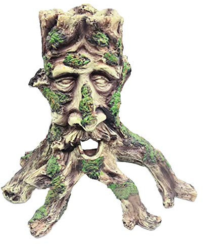 OMEM Reptilien-Versteck Baumnest, simulierte große Baumwurzel, Schlangenversteck und Höhlen, Lebensraumdekoration, Reptilienbedarf