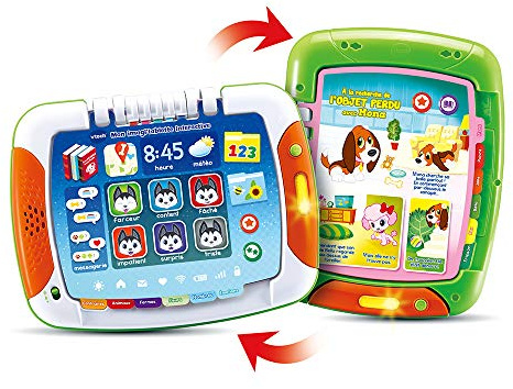 VTech - Mon Imagi – Baby-Tablet, interaktives Spielzeug/Spielzeug 2-5 Jahre – Version FR