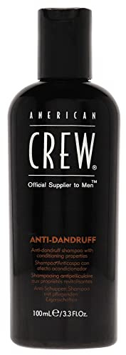 American Crew Men's Shampoo, Anti-Dandruff Shampoo, 3.3 Fl Oz