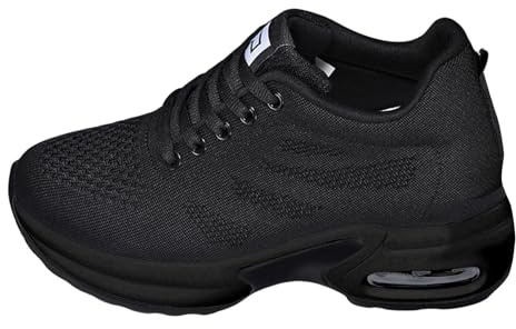 Sneaker da donna, scarpe da corsa, scarpe da ginnastica, suola morbida, rete bianca, scarpe da danza, scarpe da ginnastica Jiamusi, scarpe da ballo, traspiranti e leggere, in tessuto, sneakers bianche