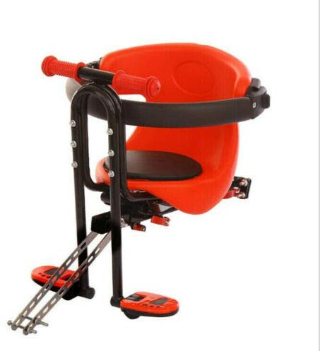 SHIOUCY Fahrrad Sicherheits-Kindersitz Kindersitz vorn für Damen Herrenfahrrad Baby Fahrrad Sitz Bis zu 30 kg /66 LB