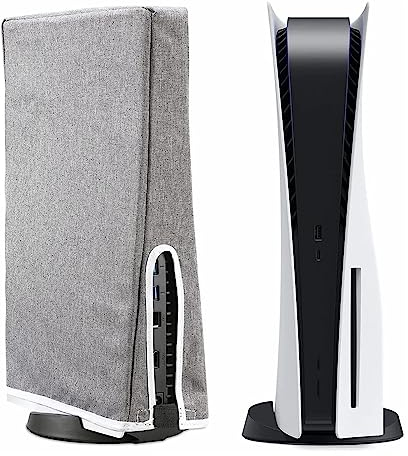 Protezione Antipolvere per Console PS5, Protezione Antipolvere Antigraffio per Console Multiuso Copertura Antipolvere per Accessori per Console di Gioco PS5