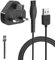 5V Charger Philips Norelco One Blade Shaver 2400 3900, Compatible with QP2724 QP2834 QP1324 PQ888 PQ889 MG5910 MG7910 MG9510 MG9520 OneBlade Power Cord, QP1924 USB Charging Cable