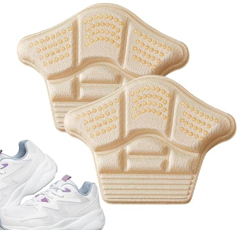 Inserciones de cojín de talón autoadhesivas, almohadillas de tacón bien ajustadas para zapatos - Forro de tacón suave - Almohadillas de tacón personalizadas, inserciones de asas para zapatos de tacón
