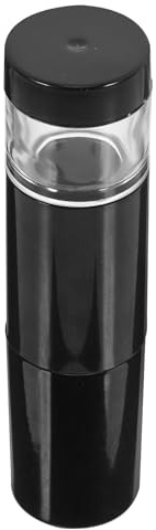 MAGICLULU Brocha de Maquillaje Automática para Polvos Compactos y Rubor, Pincel Facial Portátil Fibras Negras Suaves F-45, Herramienta Práctica para Aplicación de Maquillaje en Rostro,