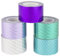 Ideen mit Herz Deko-Klebeband, 30mm x 5m, 5 Rollen | Washi Tape | Masking Tape | Dekoband | Laseroptik, gelasert, Hologramm, Holografie, 5 Farben