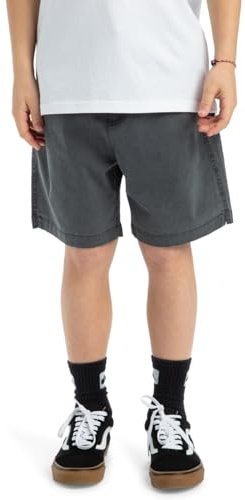 Quiksilver, Taxer Pantalones Cortos, Niño, 14 años, Black