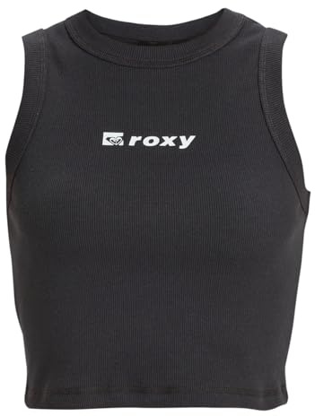 Roxy Iconic Days Top de Punto, Verde Oscuro, M para Mujer