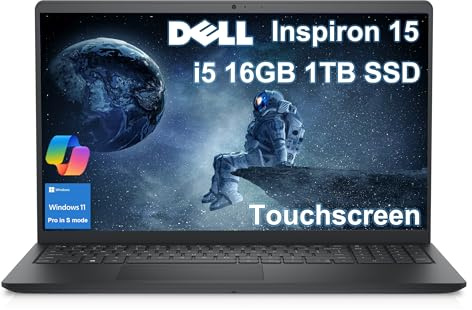Dell Inspiron 16 7640 2-in-1 Laptop (16 FHD+ Touchscreen, Intel Ultra 7 155H (> i7-13700H), 16GB 6400MHz RAM, 2TB SSD), AI PC for Creator, Designer, 15-Hr Long Battery Life, Fingerprint, Win 11 Pro