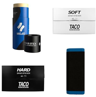 CRUX KIT Starter – Soin des mains pour l’escalade – Lime à callosités TACO, Baume régénérant MOJO