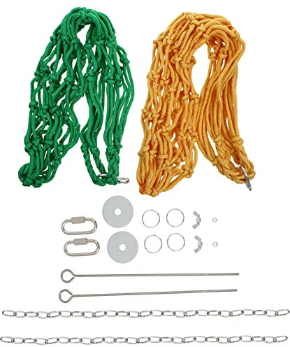 EXAOMBLE 1 Satz 4 Stück Füttern Grübler Hühnerspieße Vogelfütterer Papageienbarsch Hühnerfutterhäuschen Hängen Zubehör Für Hühnerställe Netz Hühnerschaukel Käfig Rostfreier Stahl