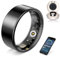UouNeaCo AI Smart Ring for Women Men - Sleep Tracker Ring with Heart Rate,Blood Oxygen,10ATM Waterproof Fitness Ring,Step Counter & GPS Activity Fitness Tracker,7-Day Battery for iOS/Android